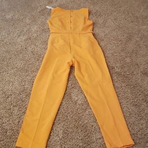 Orange New York & Company jumpsuit